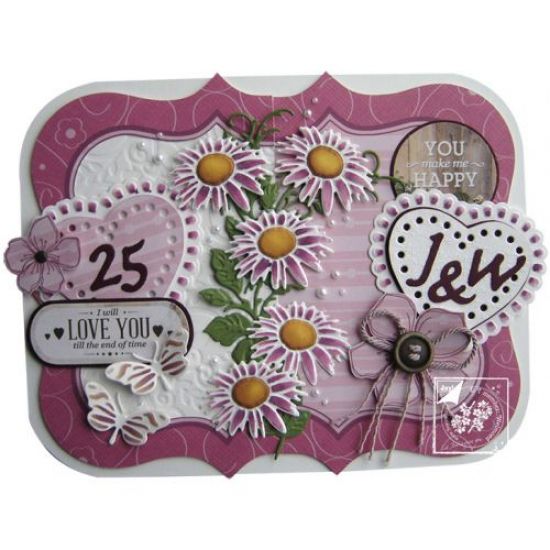 Set 19 stampile din silicon - Sending Love