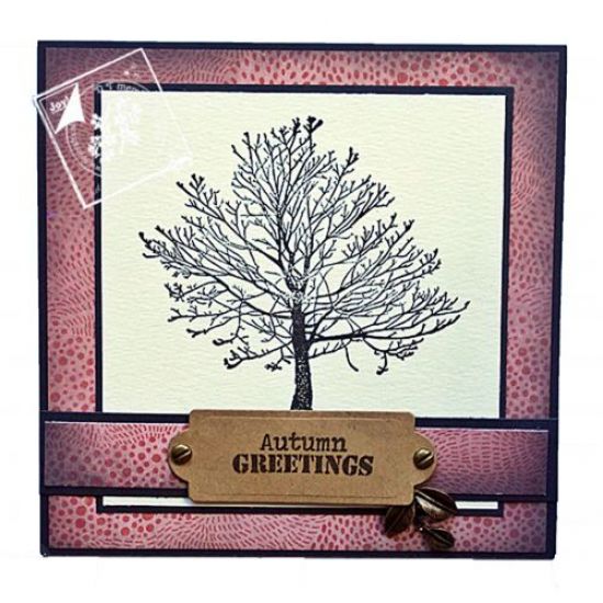 Set 2 stampile din silicon - Trees
