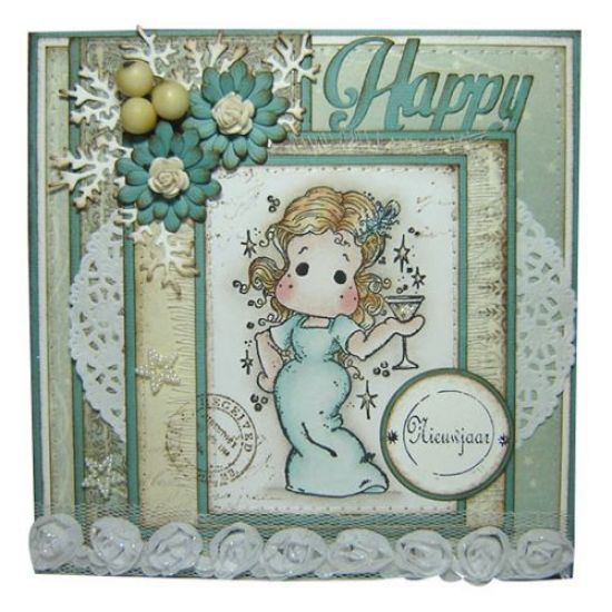 Set 26 stampile - Postcard