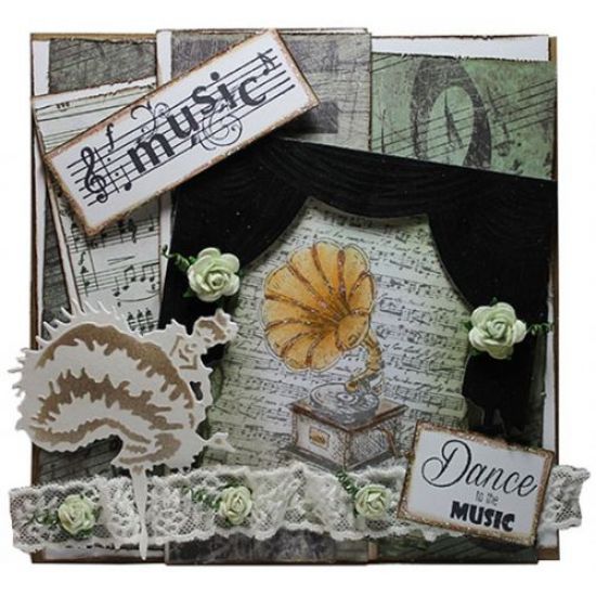 Set 18 stampile - Dance to the Music