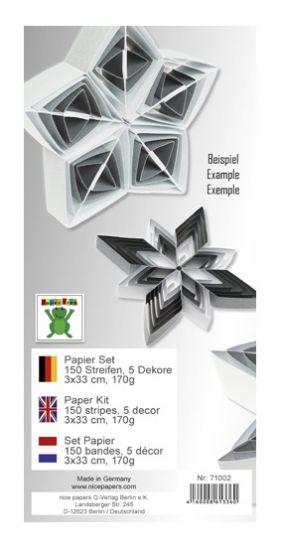 Set 150 benzi din hartie colorata - Lamea - Modern