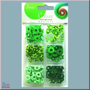 Set capse fantezie gama verde
