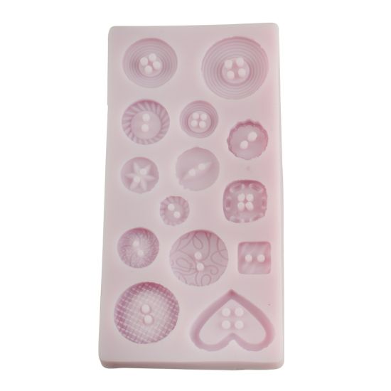 Matrita Cernit din silicon - Buttons
