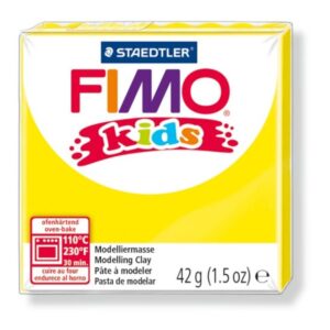 Pasta de modelaj Fimo Kids 42 g - Galben