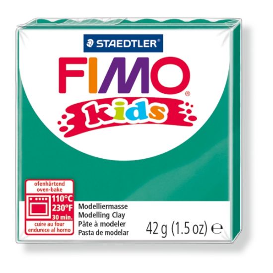 Pasta de modelaj Fimo Kids 42 g - Verde