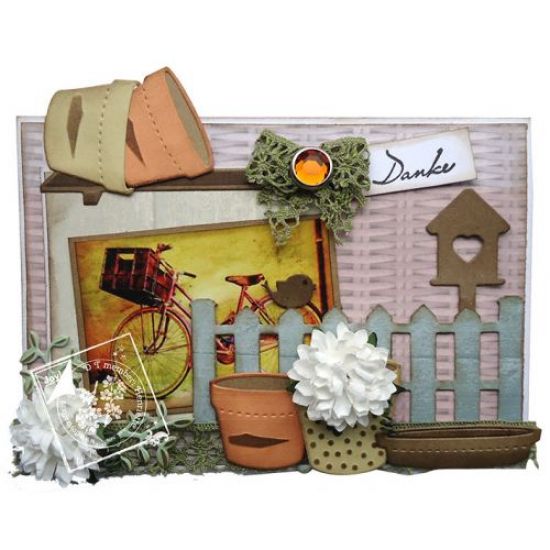 Set 24 coli carton A5 structura verde menta - imitatie tesatura stearsa