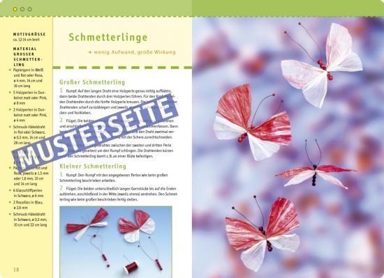 Dekoratives aus papiergarn