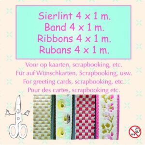 Set panglici jacquard - Pink and blue ochre