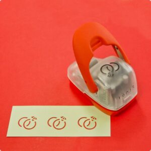 Perforator Simplicity Wedding Geared - Rings - TVA-ul cadou