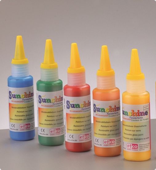 Vopsea Sunshine pentru sticla - bleu acier