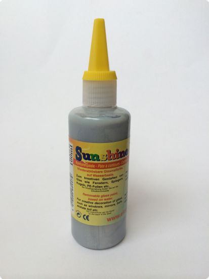Vopsea Sunshine contur pentru sticla - argent
