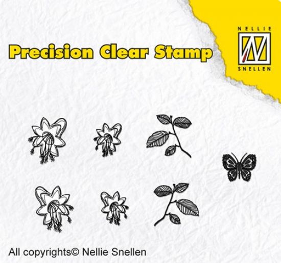 Set 7 stampile din silicon - Bellflower
