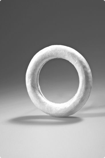 Inel din polistiren 11,5 cm, sectiune rotunda