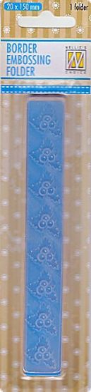 Matrita pentru embosare margine 15 x 2 cm - Holly border