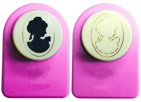 Set perforator si embosor Vintage Lady - Camee Small