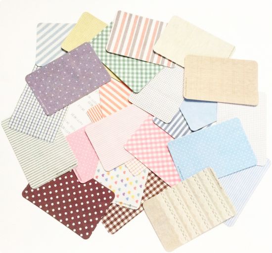 Set 27 coli cu stickere Masking Sticker - Fabric