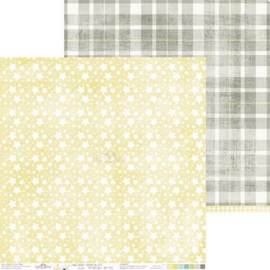 Set 6 coli cu 2 fete diferit imprimate - 30,5 x 30,5 cm - My Precious - Boy