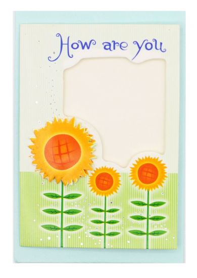 Mini-felicitare cu plic, 10 x 7 cm
