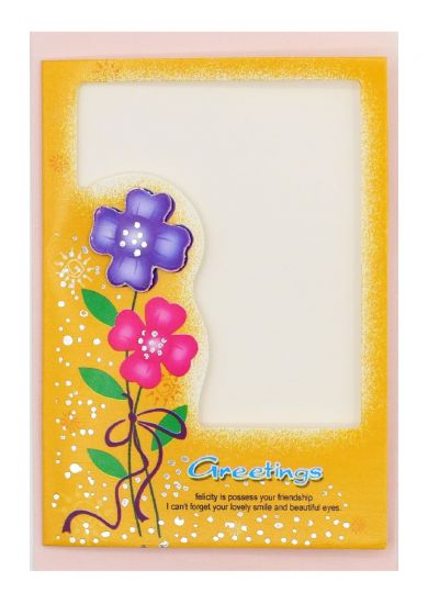Mini-felicitare cu plic, 10 x 7 cm