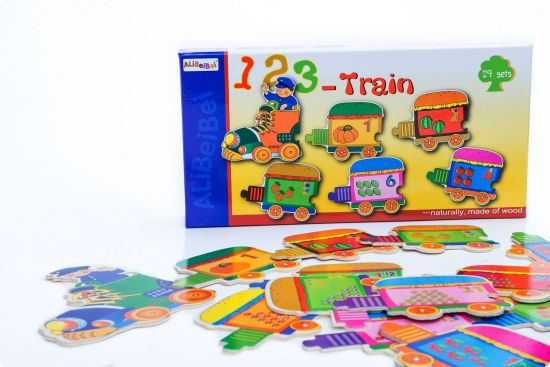 Set 3 puzzle, 29 piese - Trains 29511