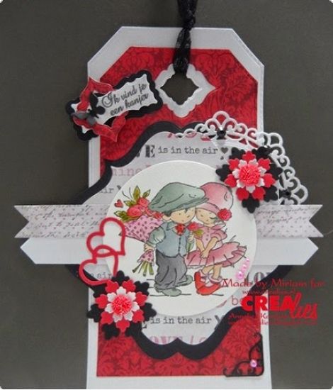 Set 2 matrite Crealies Duo Dies no. 14 -Duo Labels 1
