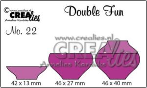 Matrita Crealies Double Fun no. 22 - Vase