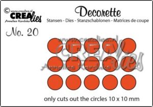 Matrita Crealies Decorette no. 20 - Only Circles