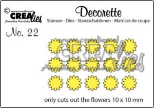 Matrita Crealies Decorette no. 22 - Only Flowers