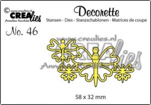Matrita Crealies Decorette no. 46 - Butterflies 8