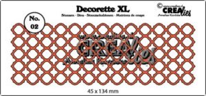 Matrita Crealies Decorette XL no. 02 - Quatrefoil
