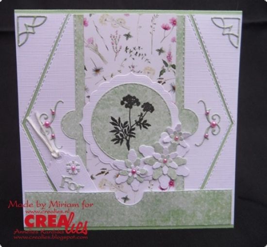 Matrita Crealies On the Edge no. 17 - With Double Stitch Line