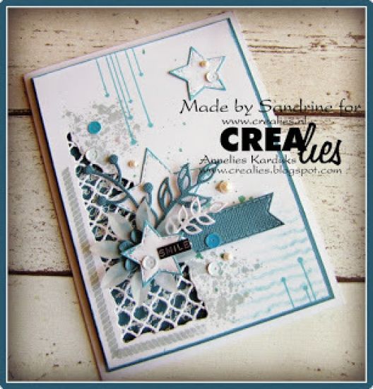 Set 3 matrite Crealies Partz no. 14 - Twigs
