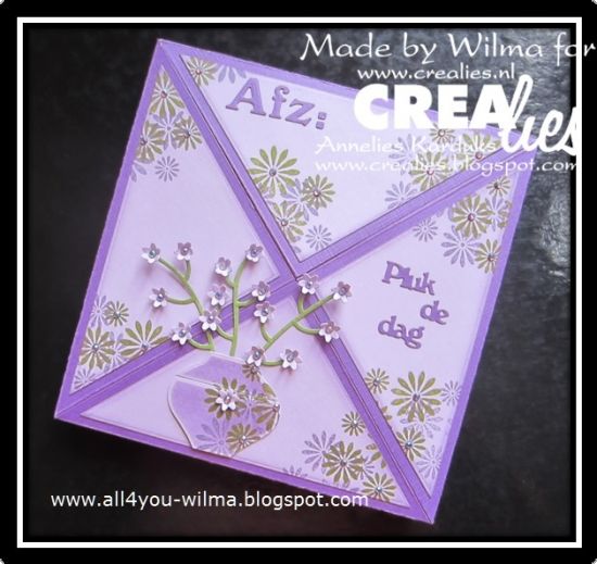 Set 3 matrite Crealies Partz no. 14 - Twigs