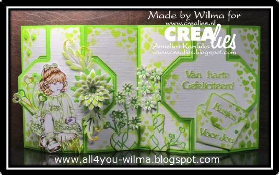 Set 3 matrite Crealies Partz no. 14 - Twigs