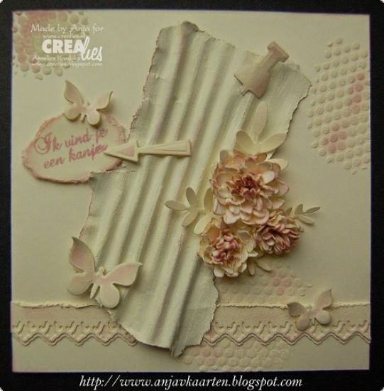 Set 3 matrite Crealies Set of 3 no. 10 - Flowers 6