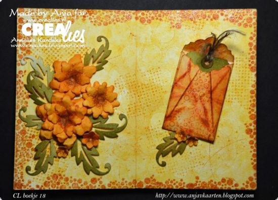 Set 3 matrite Crealies Set of 3 no. 12 - Flowers 8