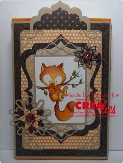Set 3 matrite Crealies Set of 3 no. 12 - Flowers 8
