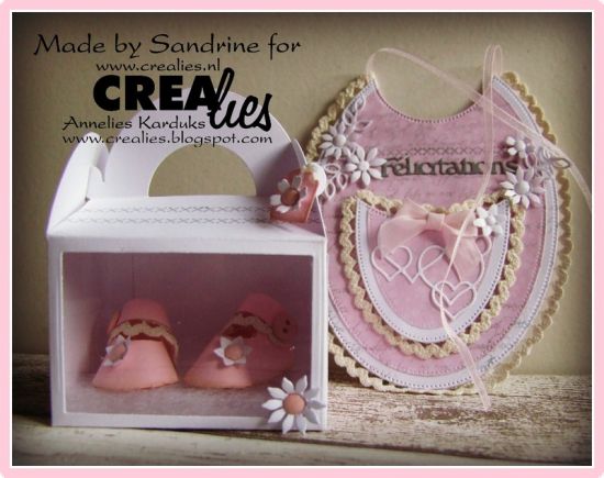 Set 3 matrite Crealies Set of 3 no. 36 - Flowers 18