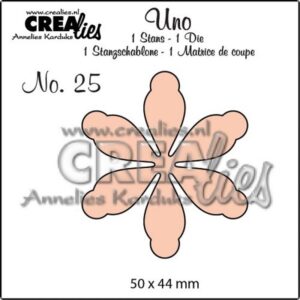 Matrita Crealies Uno no. 25 - Flower 15