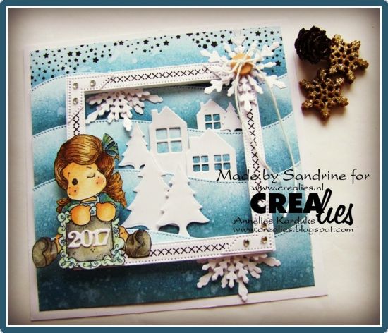 Matrita Crealies Uno no. 40 - Christmas Tree Wide