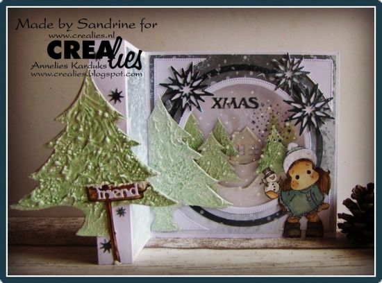 Matrita Crealies Uno no. 40 - Christmas Tree Wide