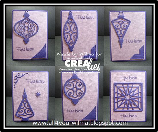 Set 2 matrite Crealies X-tra no. 3 - Pocket