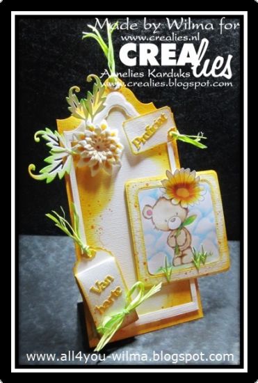 Set 6 matrite Crealies Crea-Nest-Lies Extreme Labels & Tags no. 2 - Wave