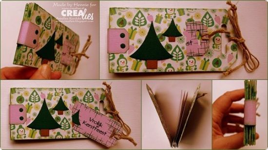 Set 6 matrite Crealies Crea-Nest-Lies Small no. 4 - Tree