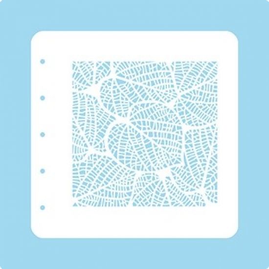 Sablon A6 pentru suport magnetic - Leaves
