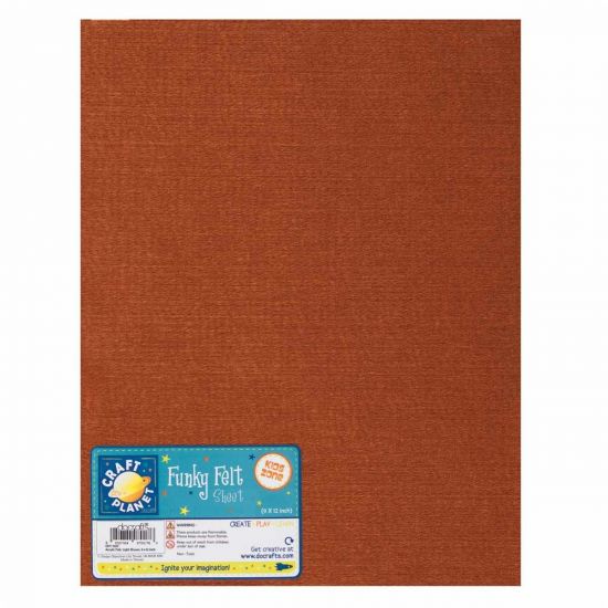 Fetru 1,3 mm, 22 x 30,4 cm - Light Brown