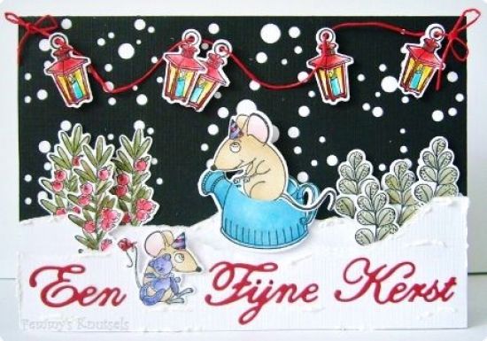 Matrita Christmas scene - Snow