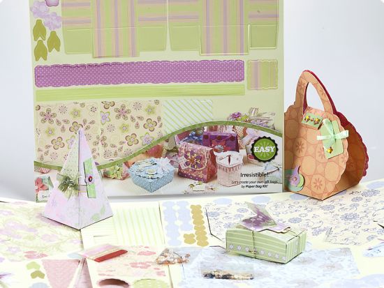 Set creativ 6 cutii din carton - PB006