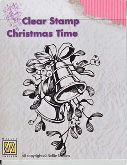 Stampila din silicon Christmas time - Christmas bells