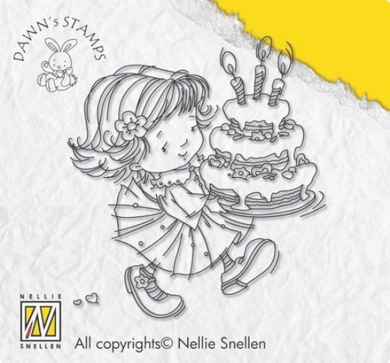 Stampila din silicon - Dawn with birthdaycake